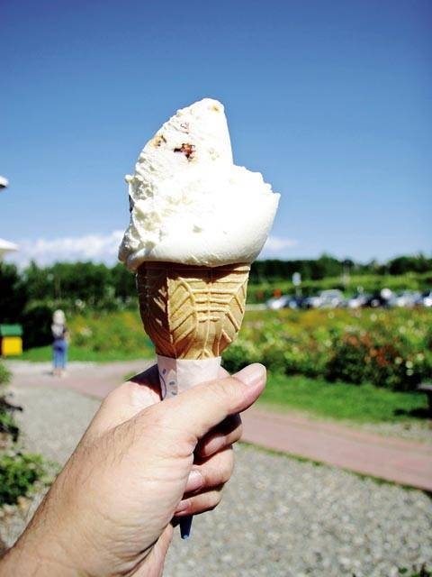 牧場ソフトクリーム